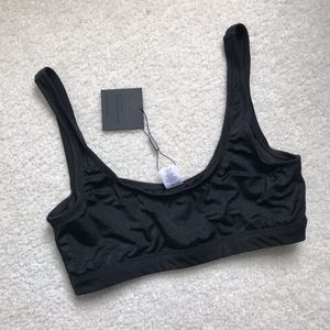 Black Swim Suit Bikini Top